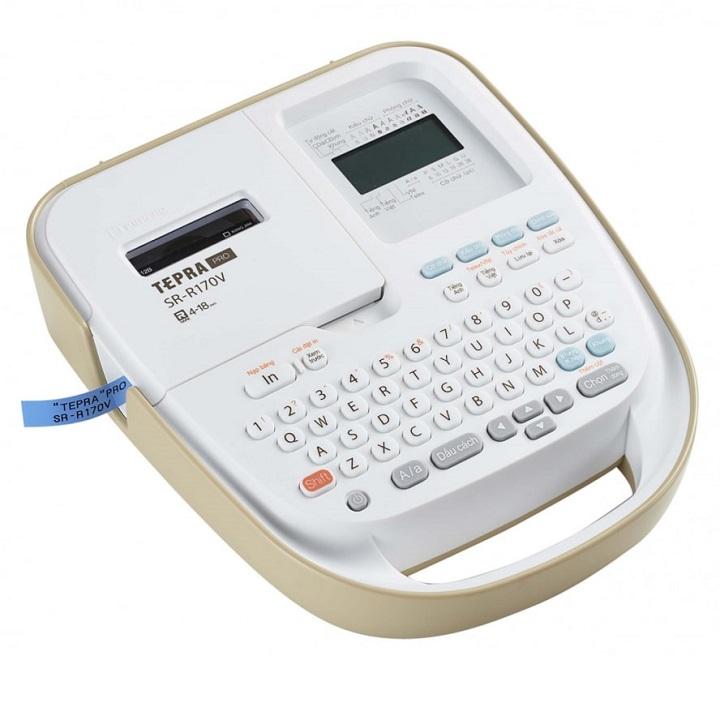 Máy in nhãn tepra pro sr-r170v cầm tay