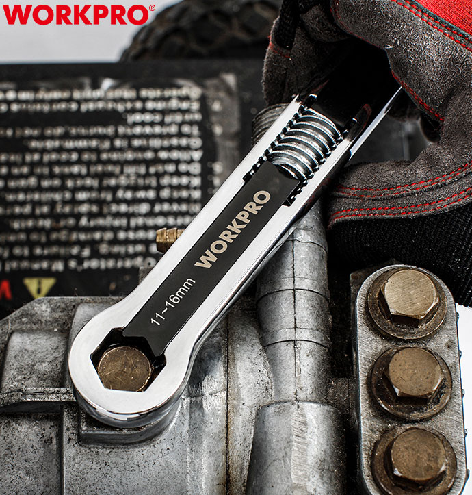 5-16mm Cờ lê vòng đa năng Workpro WP272017