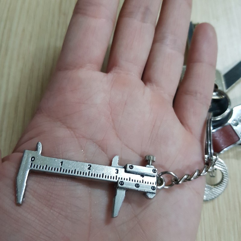 Thước cặp mini 30mm - Móc chìa khóa _ [Shop Dụng Cụ Kỹ Thuật]