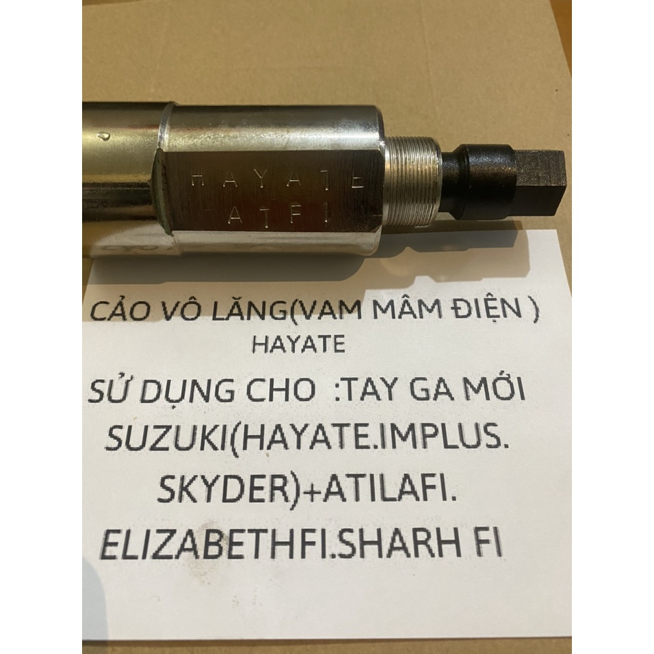 BỘ CẢO VÔ LĂNG ( vam mâm điện) HAYATE & ATILA FI