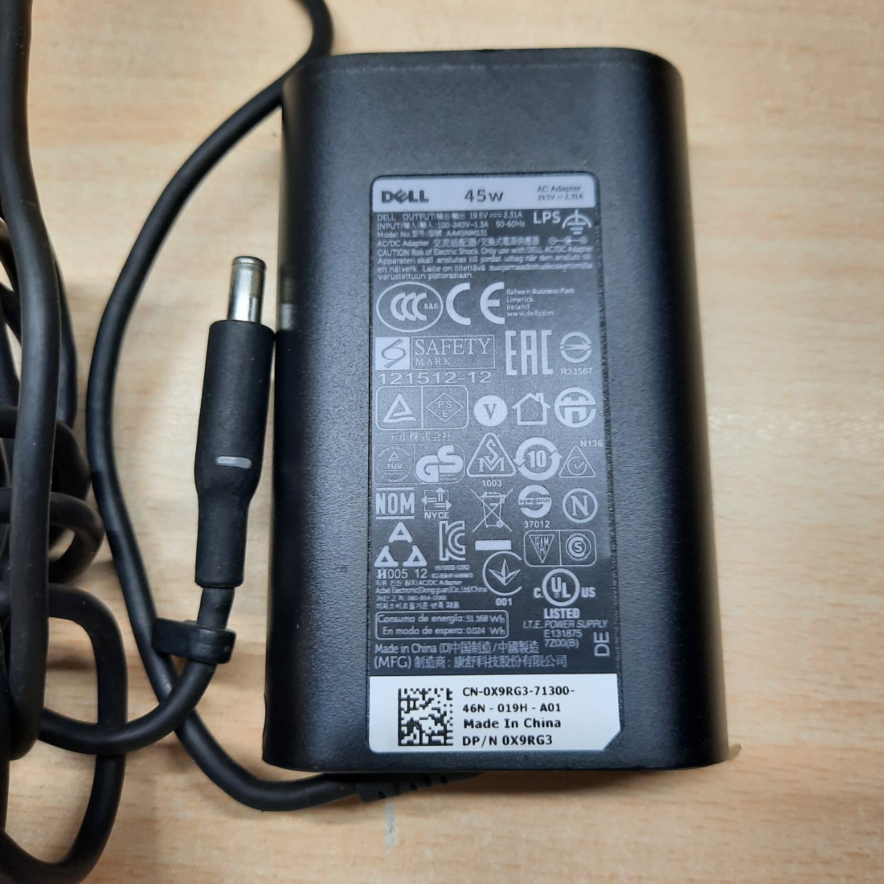 [HCM]SẠC LAPTOP DELL 45W ĐẦU KIM NHỎ