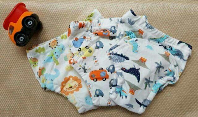 Set 5 Quần tập bỏ bỉm 6 Lớp goodmama Size L (12-15kg)