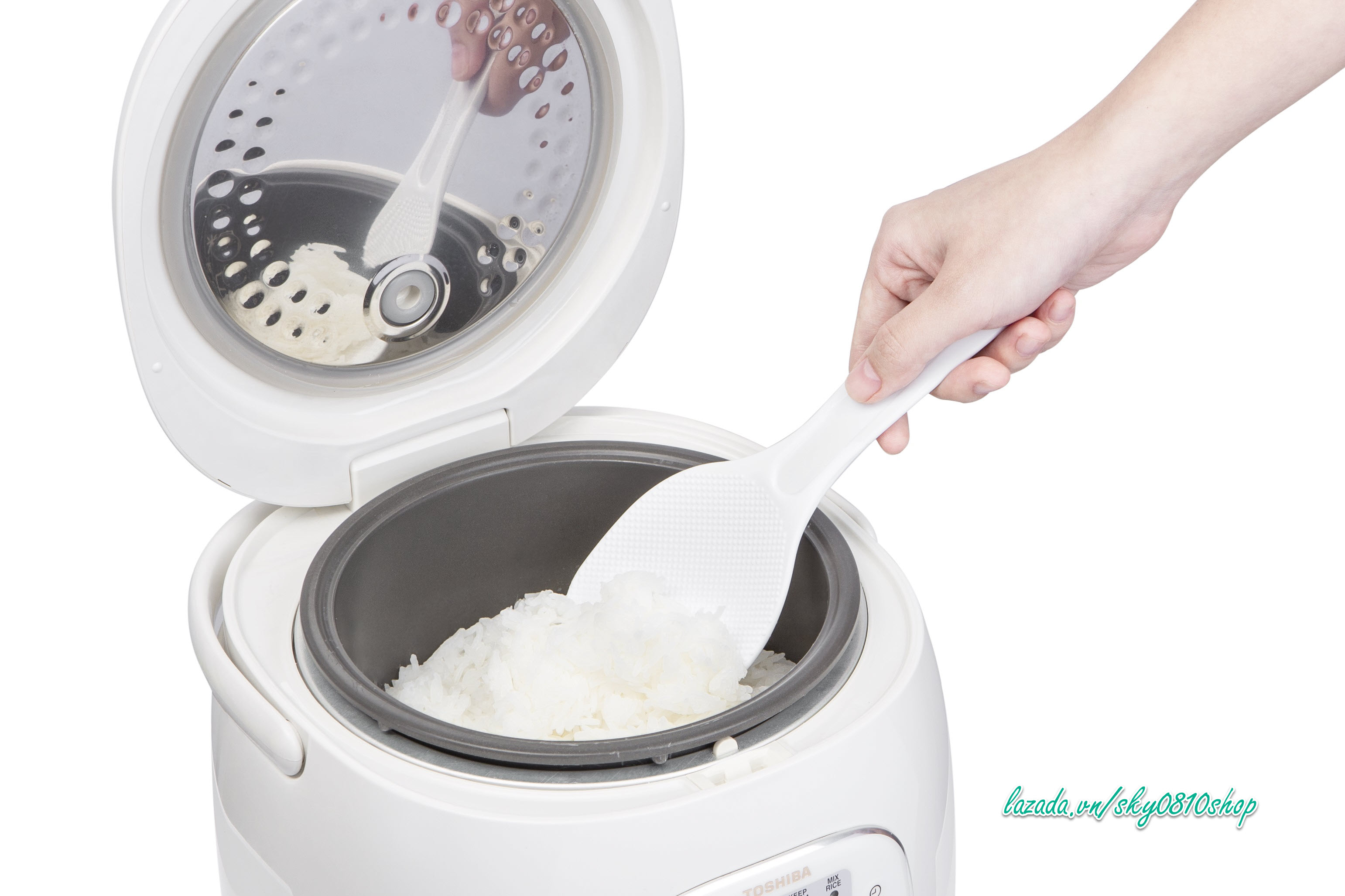 Muỗng (vá) xới cơm chống dính Inochi