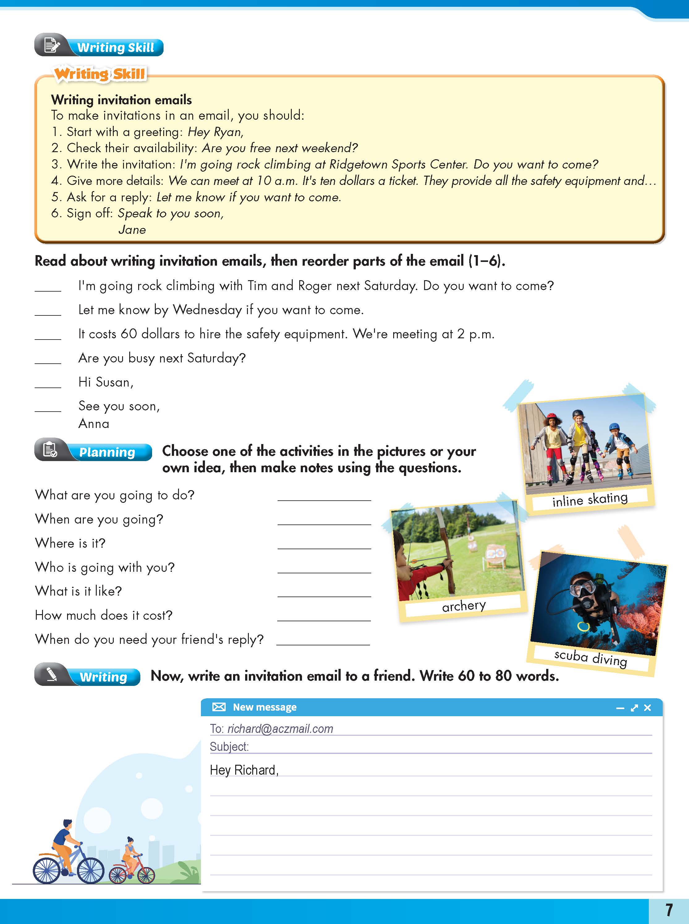 Sách - dtpbooks - Tiếng Anh 7 i-Learn Smart World Workbook (Sách bài tập)