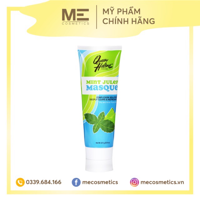MẶT NẠ BẠC HÀ QUEEN HELENE - MINT JULEP MASKQUE 227G