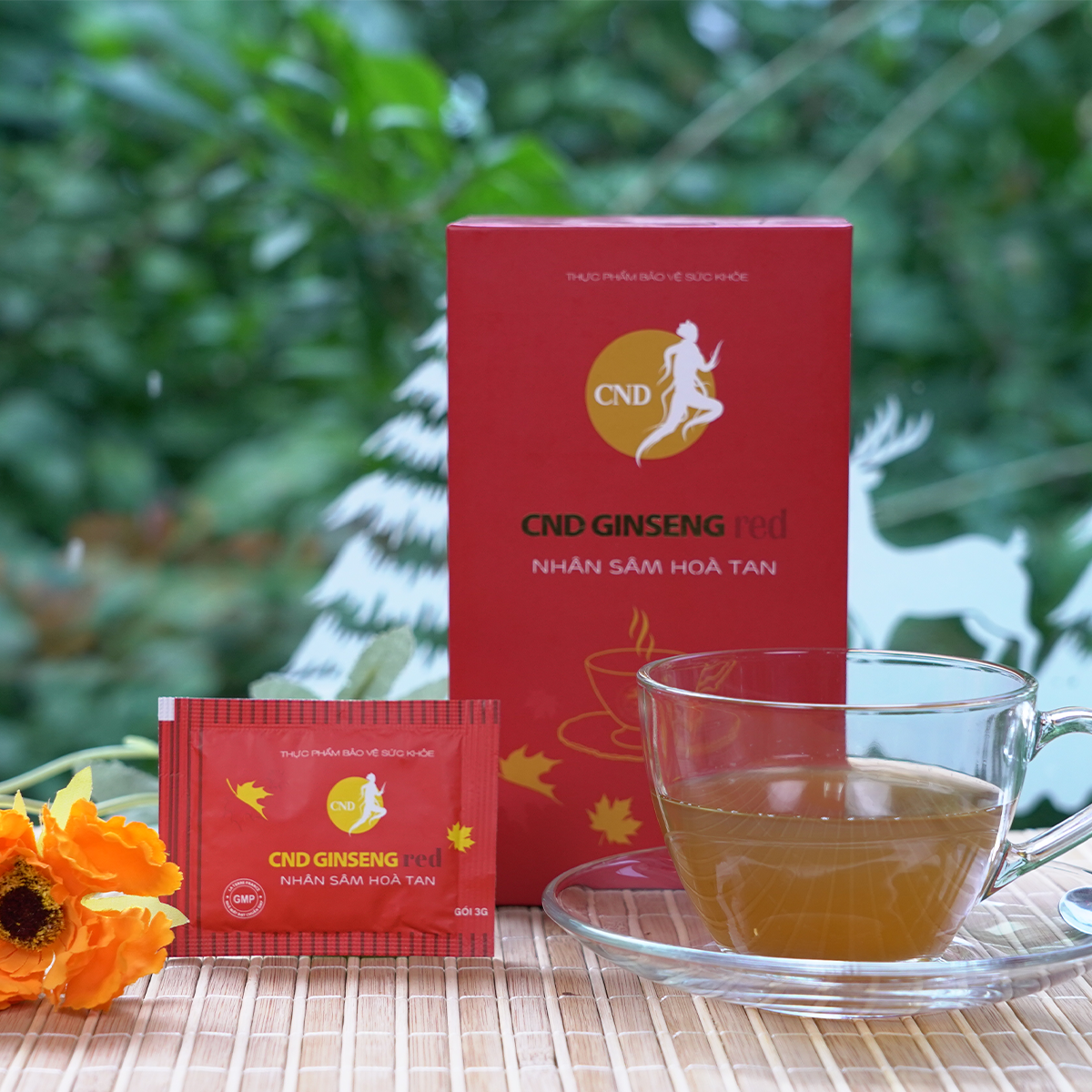 Nhân Sâm Hòa Tan CND GINSENG RED sâm nhập khẩu 100% từ Canada