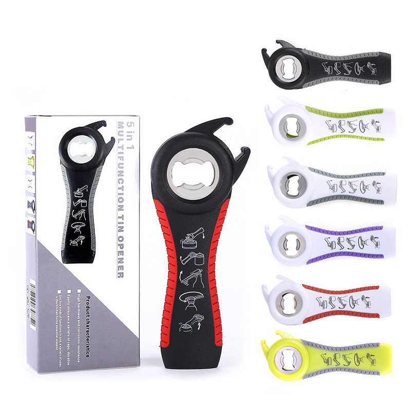 [HCM]Dụng cụ khui bia 5in1 - Đồ mở nắp