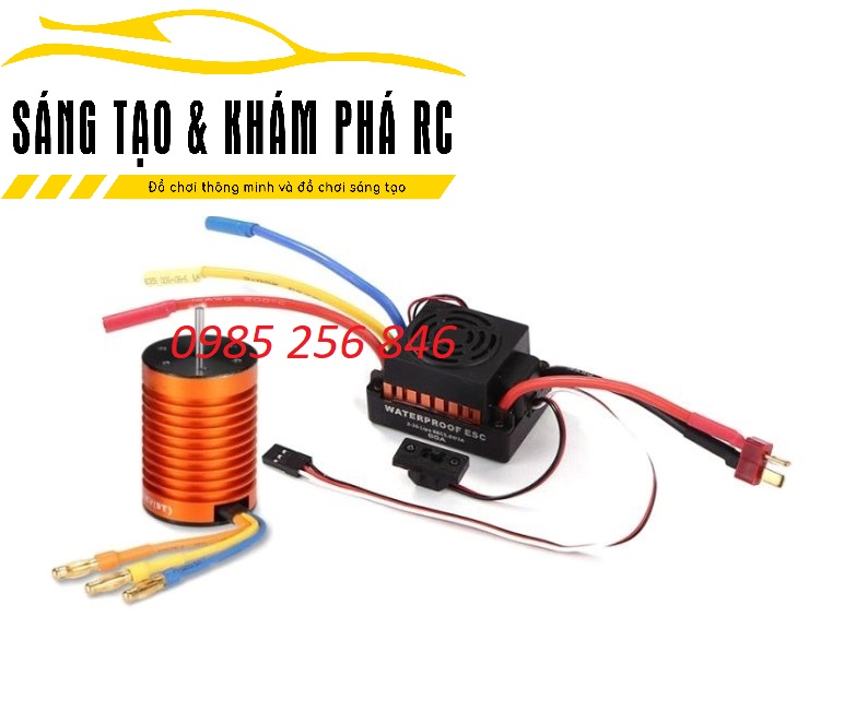 F540 Value Waterproof Brushless Motor 3300kv 4370KV Sensorless Brushless Motor Model Car Accessories