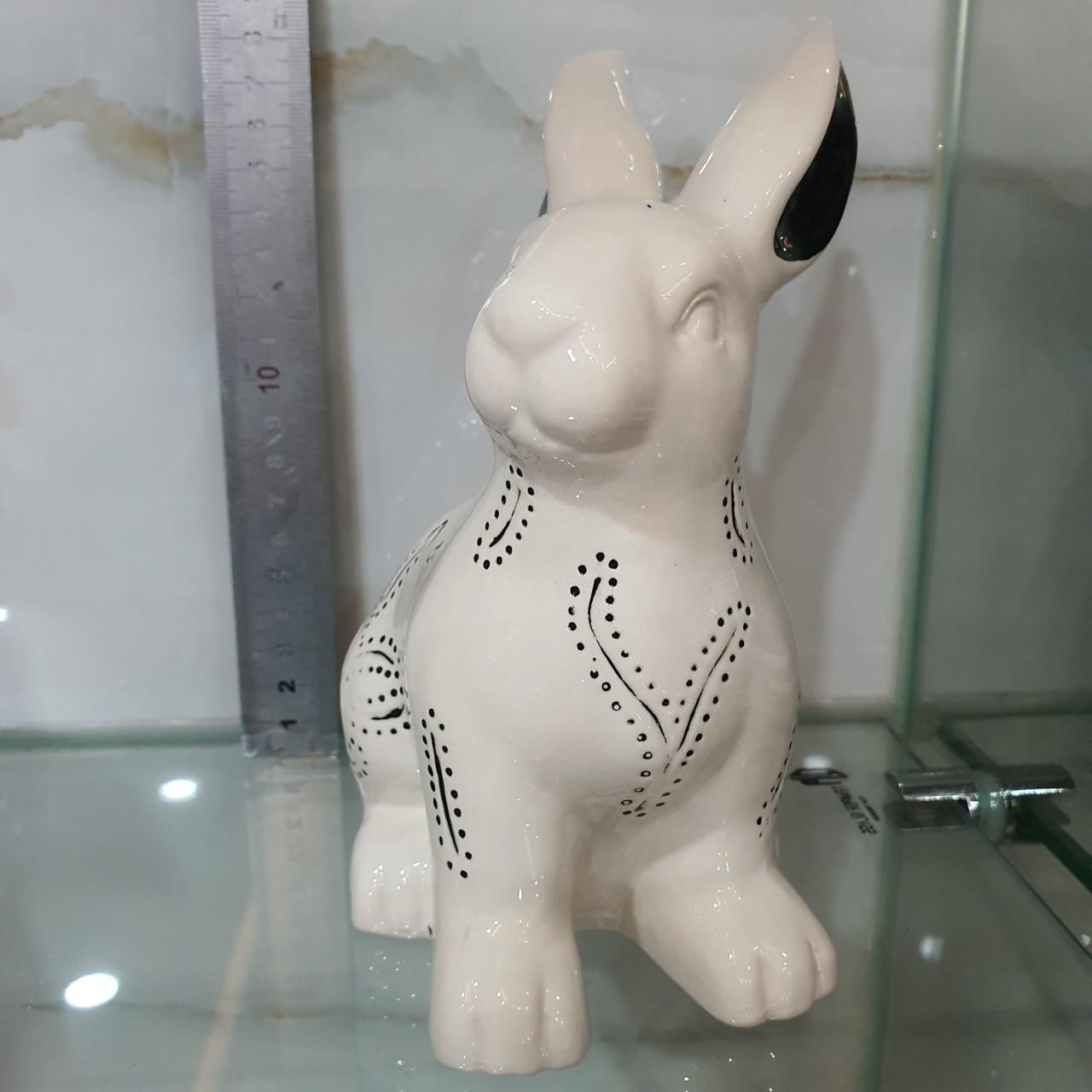Tượng trang trí Chú Thỏ ĐÁNG YÊU - Ceramic Rabbit Figurines