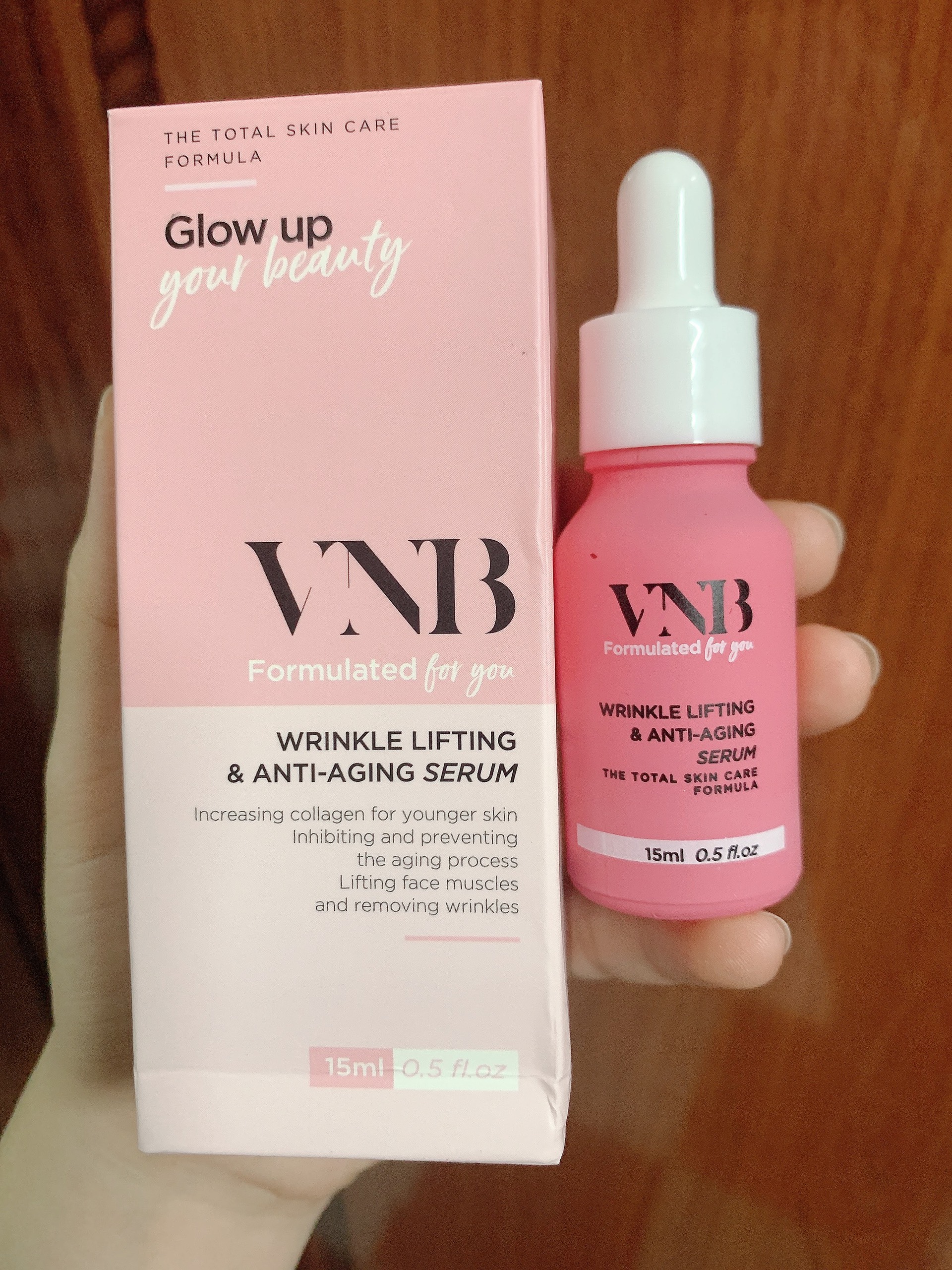 [chính hãng] SERUM NÂNG CƠ SĂN CHẮC DA VNB 15ml