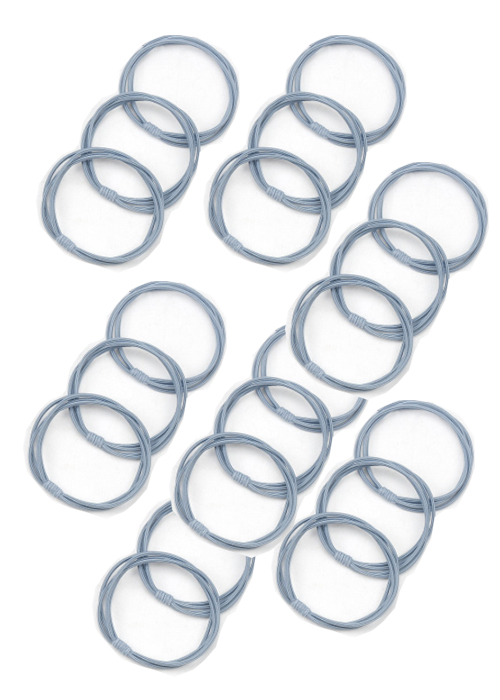 1 Túi 12 dây buộc tóc cao cấp (chọn mầu)