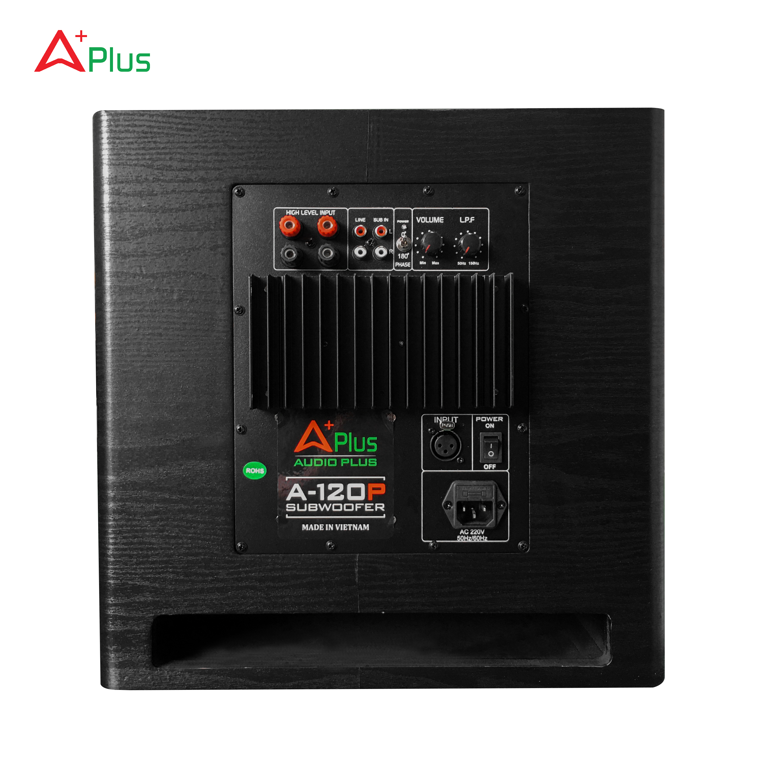 Loa Sub Điện Bass 3 Tấc Aplus A 120P