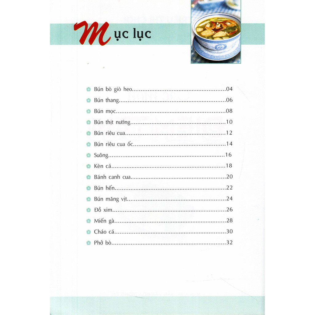 Sách - Các Món Điểm Tâm (Triệu Thị Chơi)(VT)