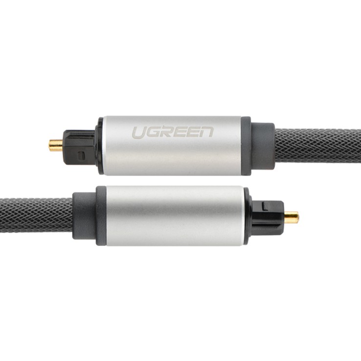 Cáp audio quang Toslink Optical bọc lưới cao cấp 1.5m Ugreen 10542
