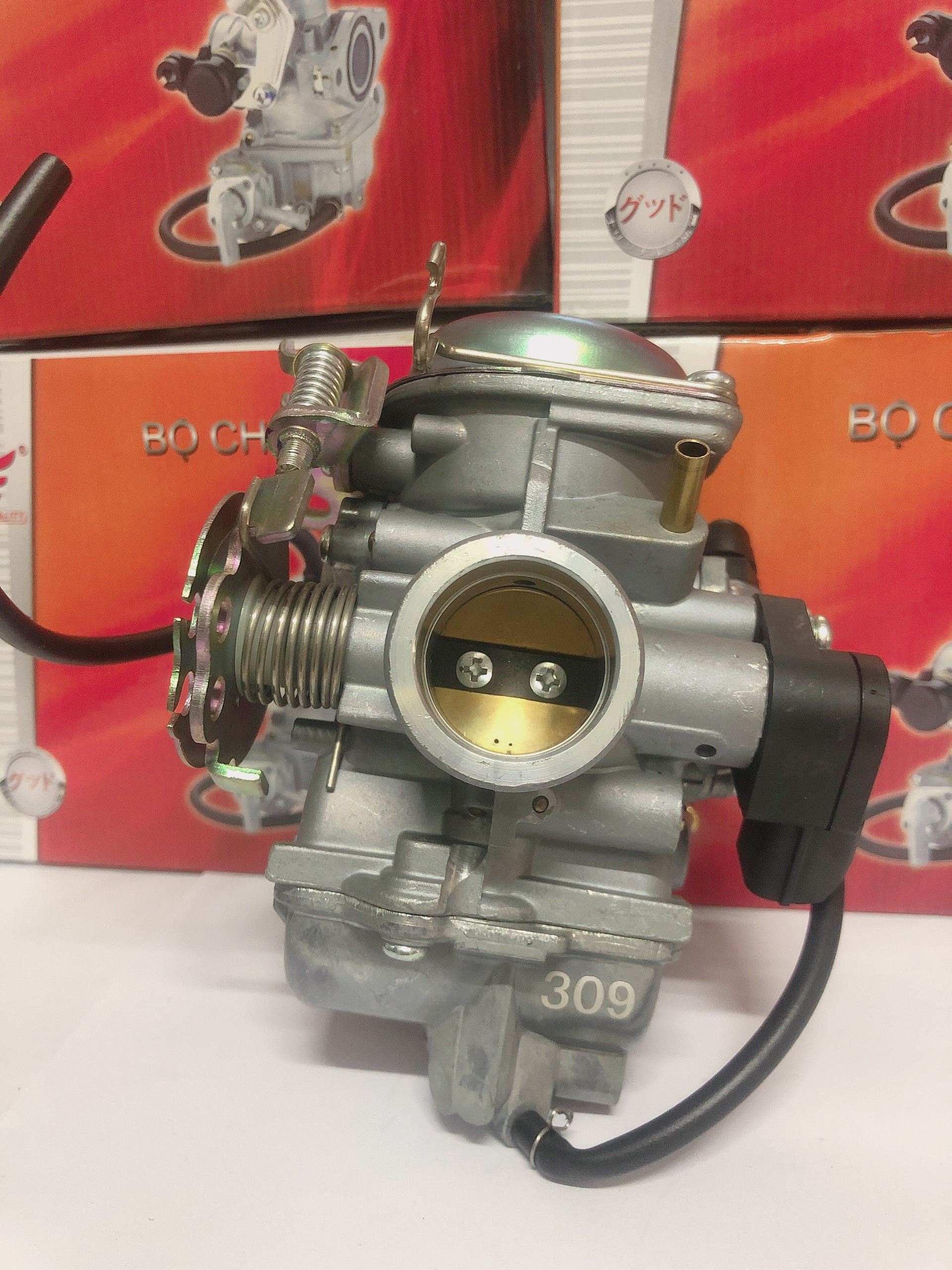 Bộ chế hoà khí (bình xăng con) xe Exciter 135 5 số