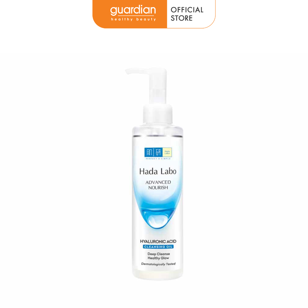 Dầu Tẩy Trang Dưỡng Ẩm Advanced Nourish Hyaluronic Acid Cleansing Oil Hada Labo 200Ml