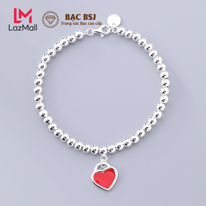 Lắc tay nữ Bạc S925 cao cấp. Bạc BSJ - LTNU01