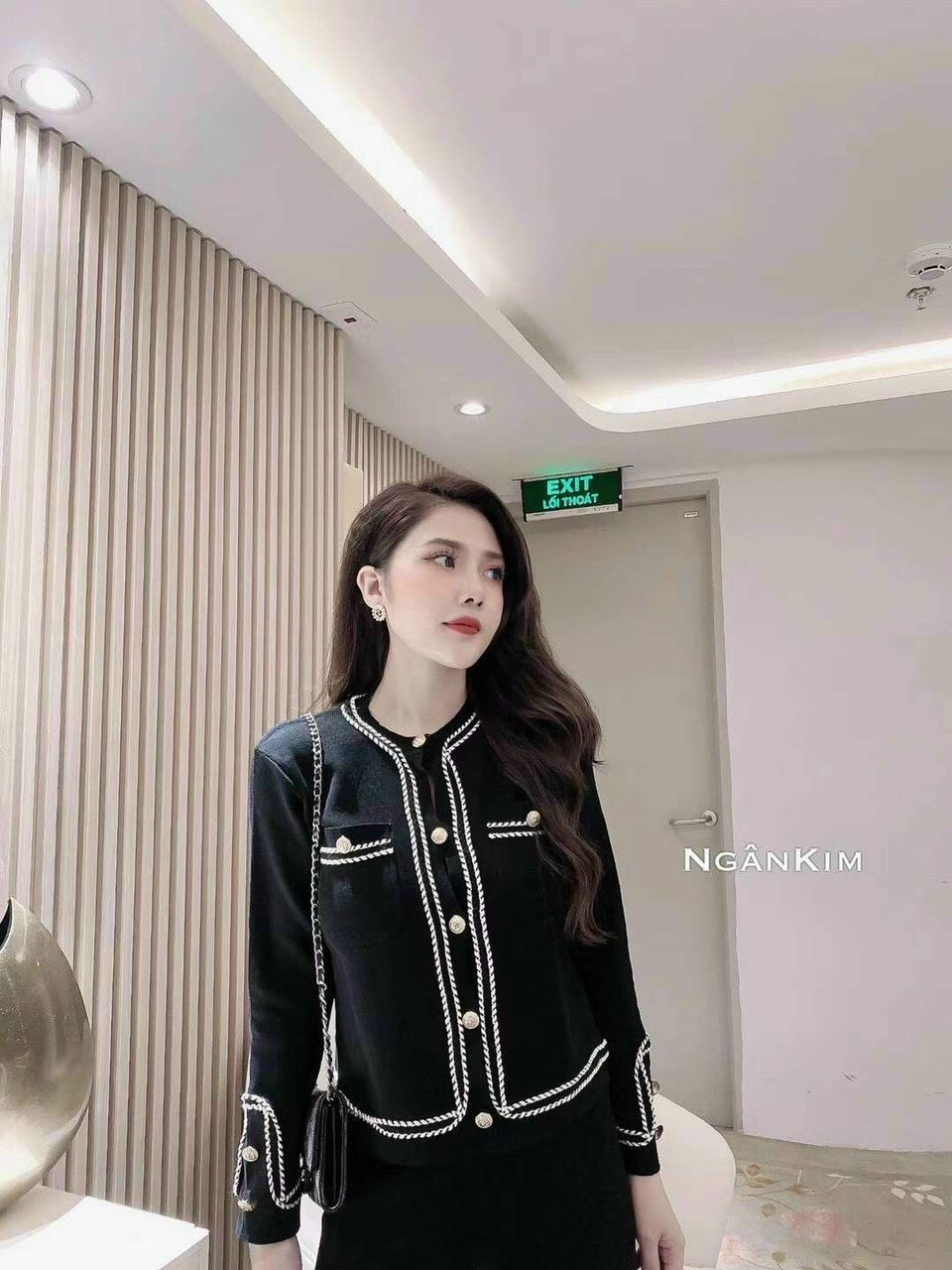 Set bộ len viền hàng QC