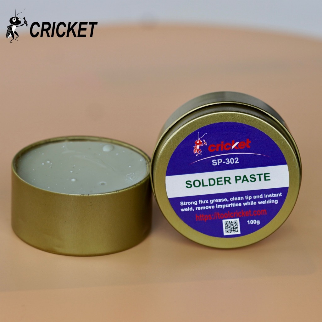 Mỡ trợ hàn Cricket - Siêu bám dính, mối hàn chắc chắn, sáng bóng, ít cặn