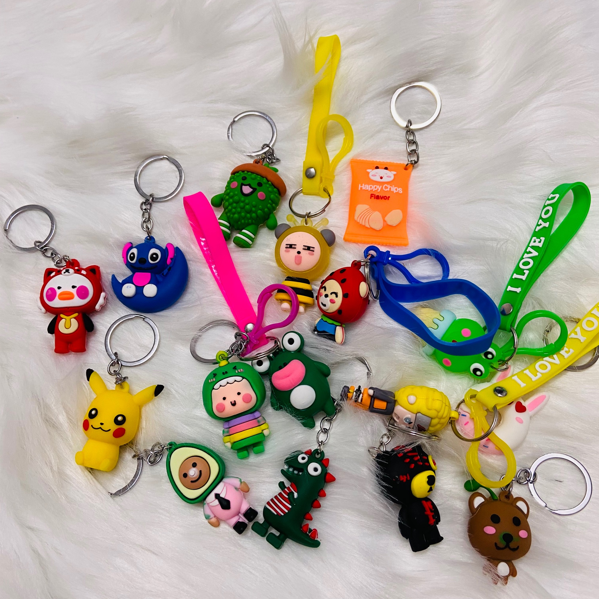 Móc khoá cực cute nhiều mẫu tha hồ lựa chọn
