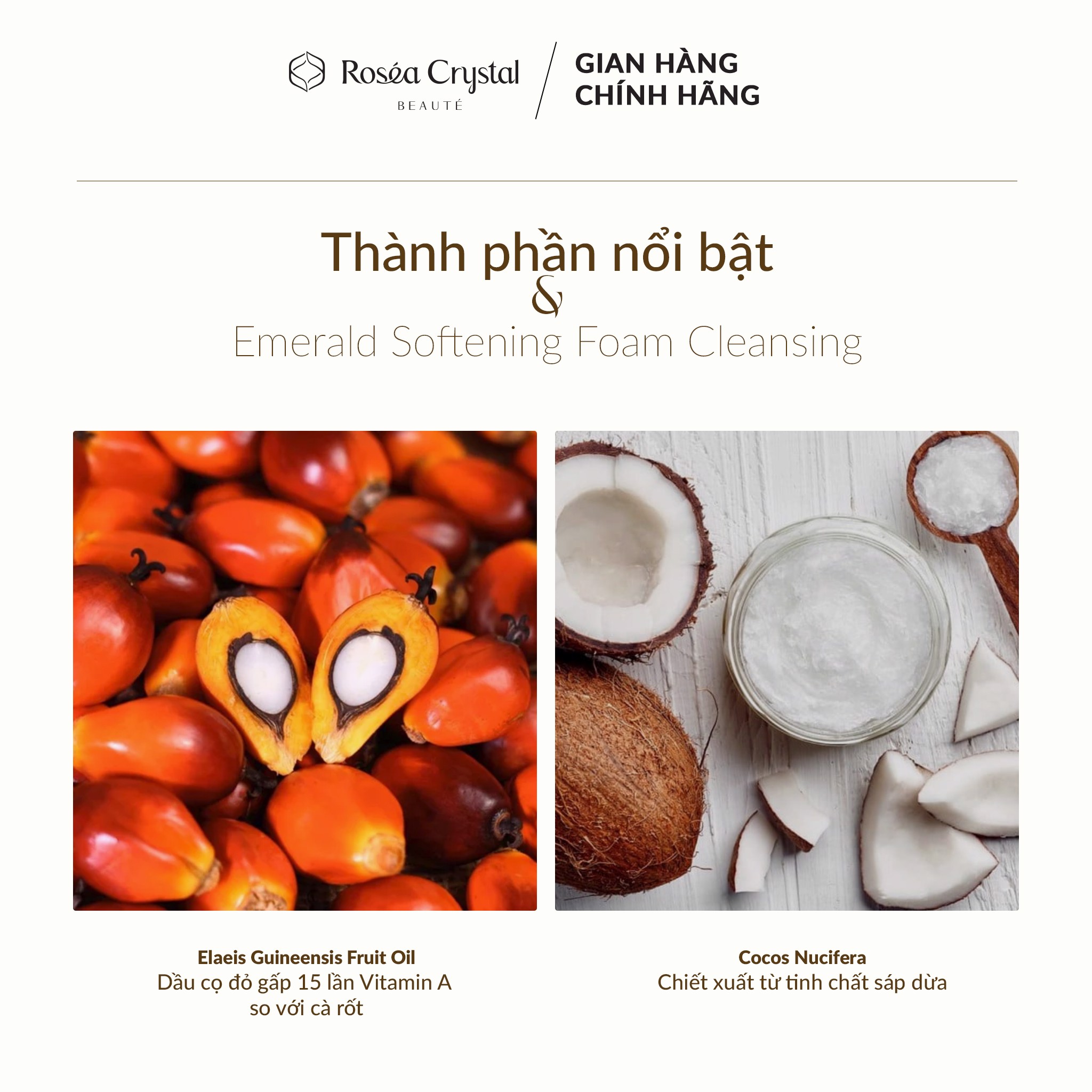 Emerald Softening Foam Cleansing - Sữa rửa mặt làm mềm da