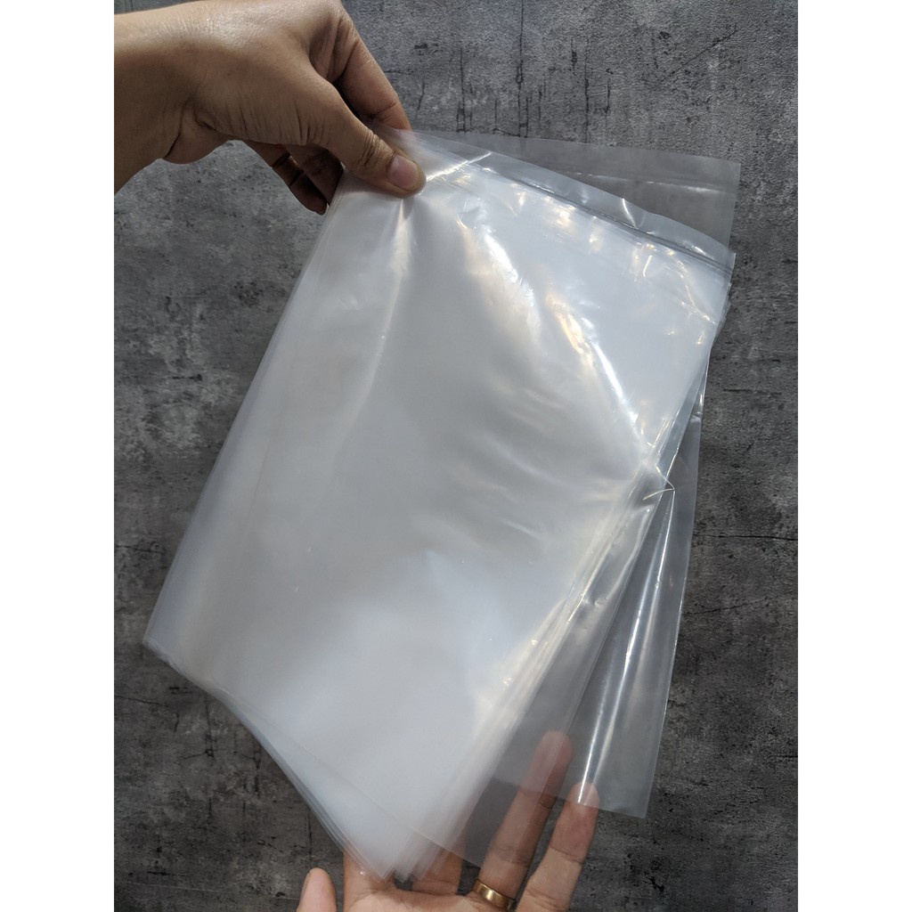 [500g] Túi PE dẻo, túi nilon bóng dẻo không quai đựng thức ăn, nước lèo, đường, đóng gói bảo vệ hàng hóa