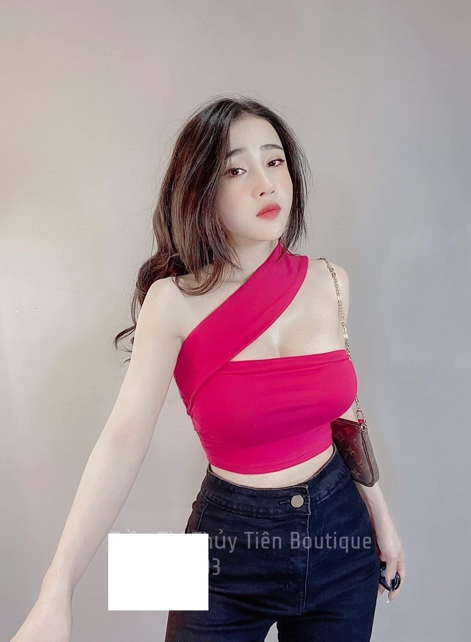 Siêu hot áo ống phối gấp bản vai siêu hot hit