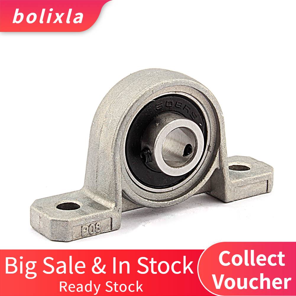 1pcs 8mm KP08 bearing shaft support Spherical roller mounted bearings pillow block housing