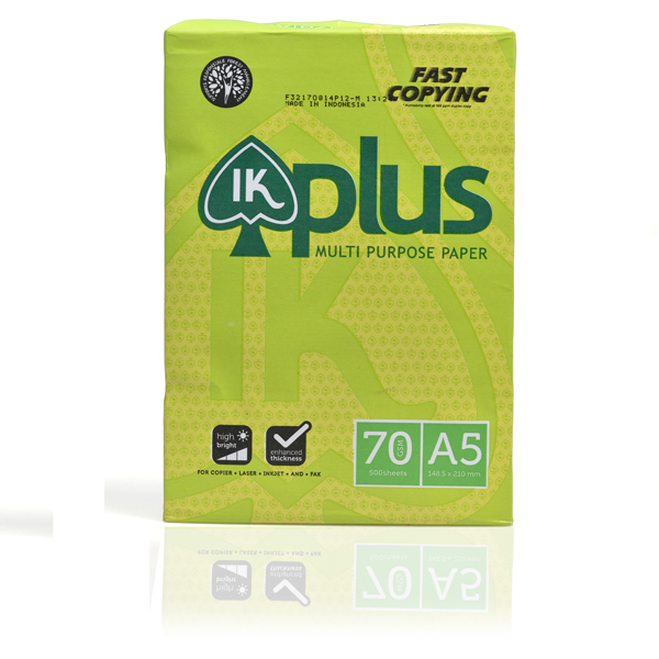 Giấy in A5 IK Plus 70gsm 500 tờ
