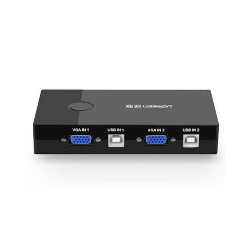 Bộ chuyển kvm 2 pc sang 1 màn hình ugreen 30357 - hàng chính hãng