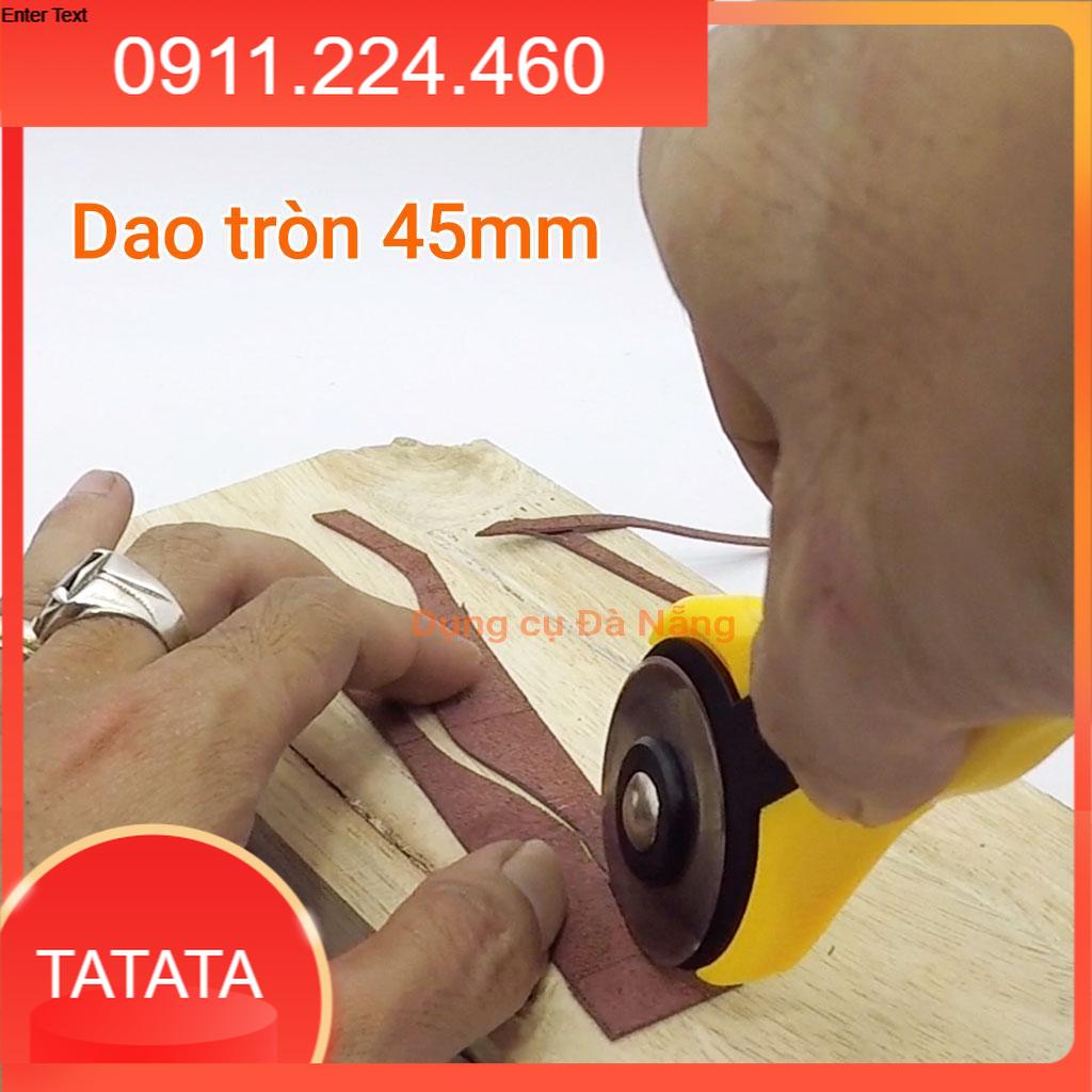 Dao lưỡi tròn chuyên cắt giấy, vải, da