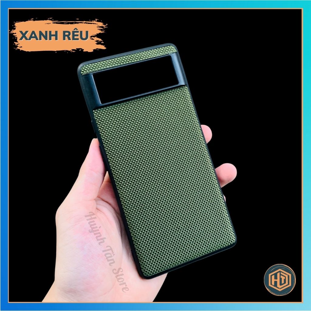 Ốp lưng google pixel 6 vân vải nylon