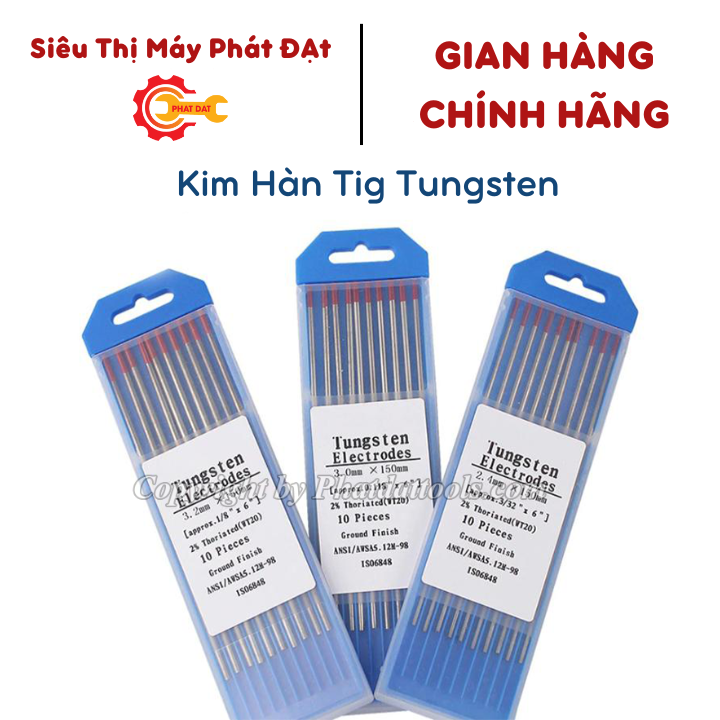 Kim hàn tig kydosu japan 1.6-2.0-2.4mm-điện cực tungsten-hộp 10 cái