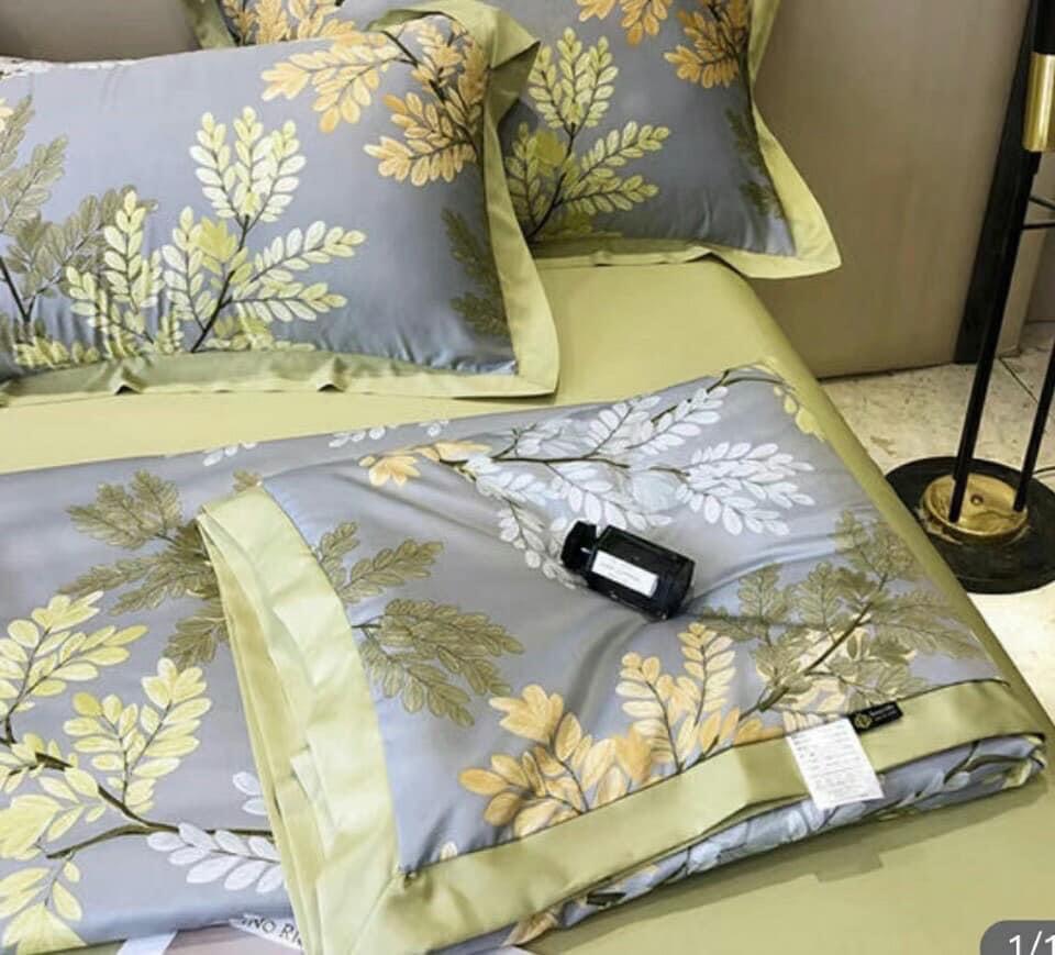 [LỤA THÁI] CHĂN HÈ LỤA THÁI thoáng mát giá rẻ mềm mại mau khô