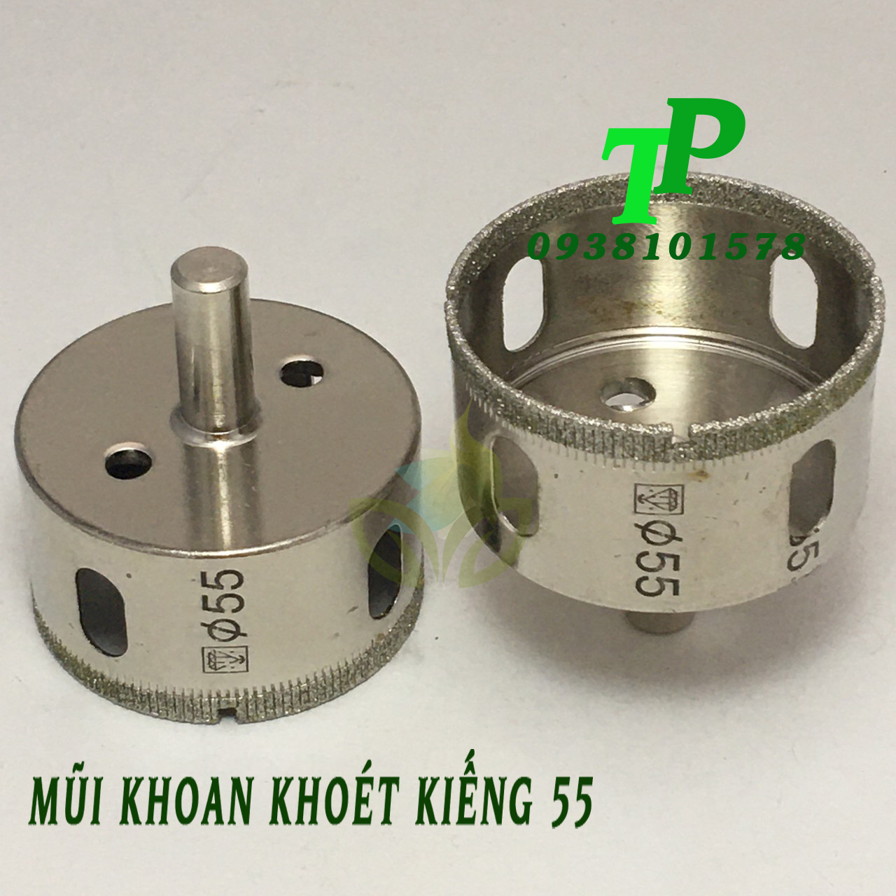 Mũi Khoét Kiếng Phi 55 - Mũi Khoan Kiếng Phi 55