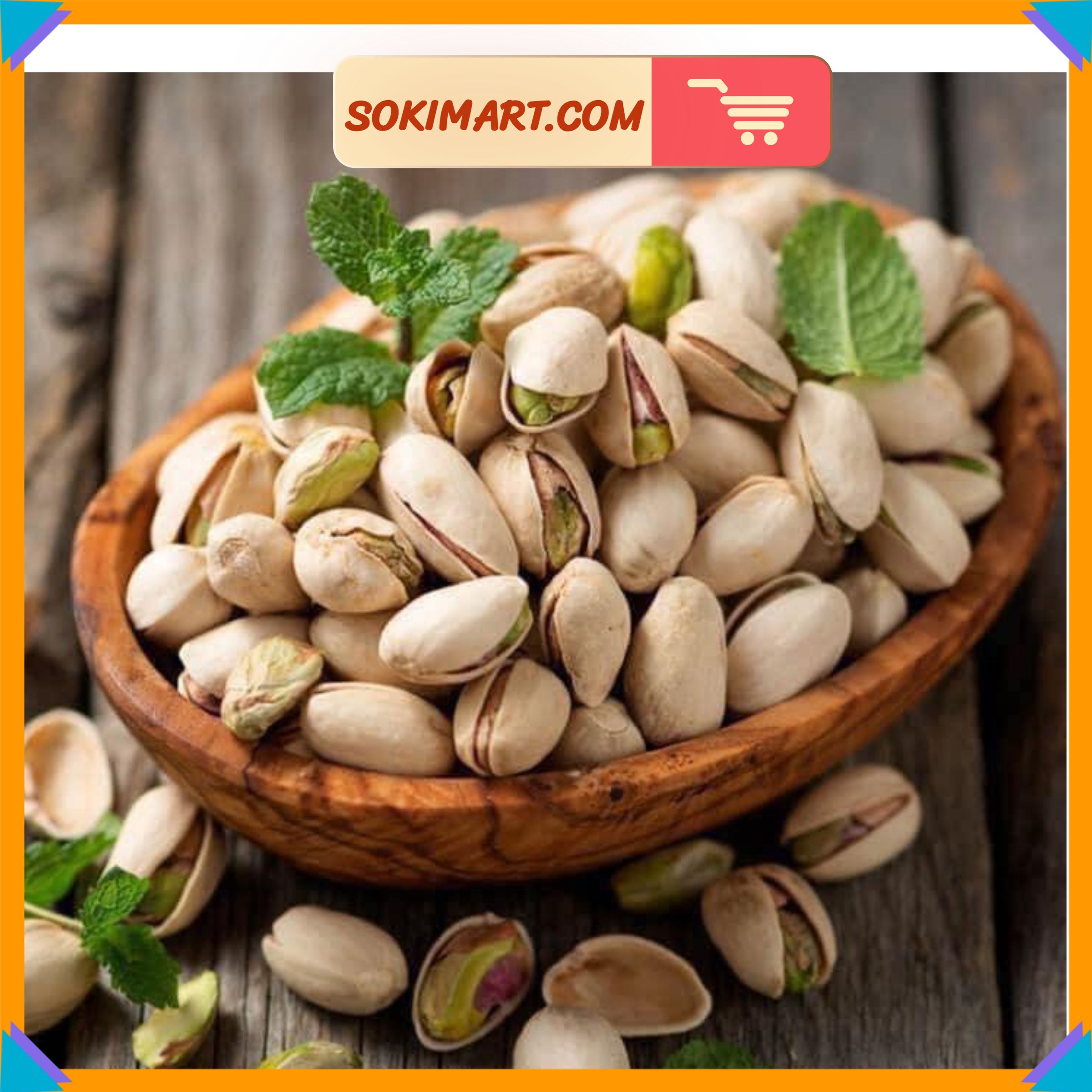 Hạt dẻ cười Mỹ ( ko tẩy trắng) - 500g