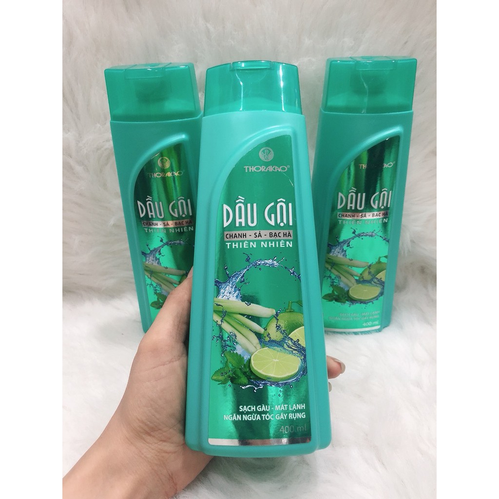 DẦU GỘI CHANH - SẢ - BẠC HÀ