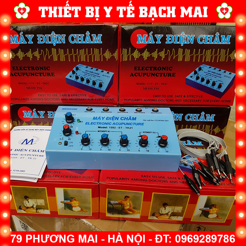 Máy Điện Châm 5 Cọc 10 Kim