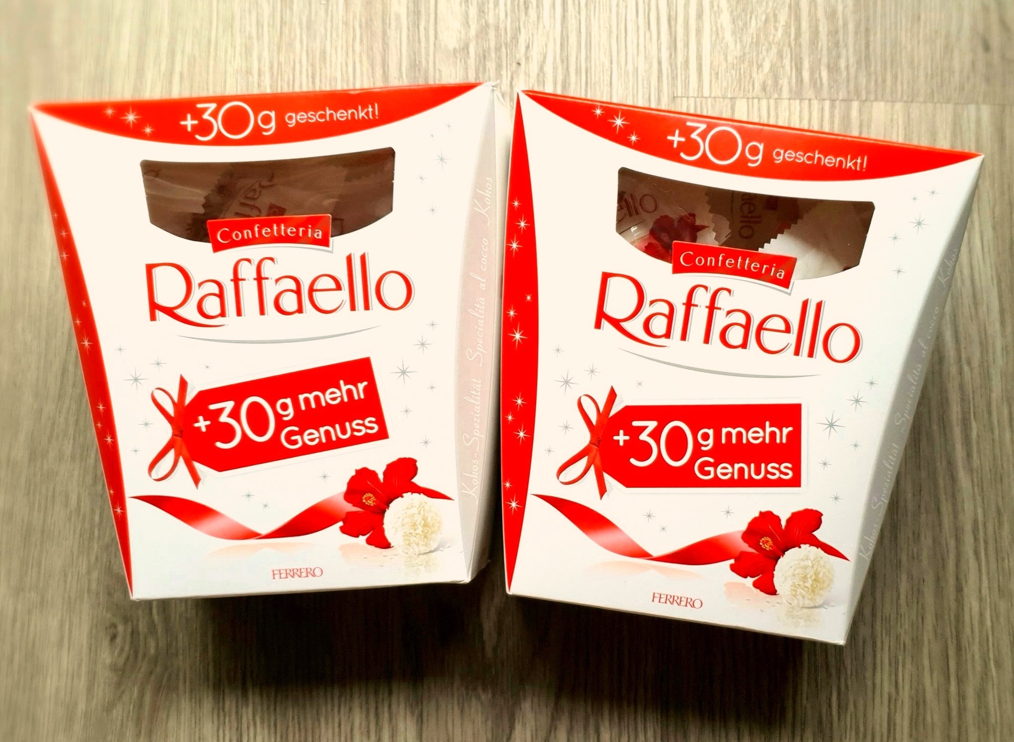 [Hộp 230gr + 30gr ] Ferrero Confetteria Raffaello Socola phủ dừa Đức