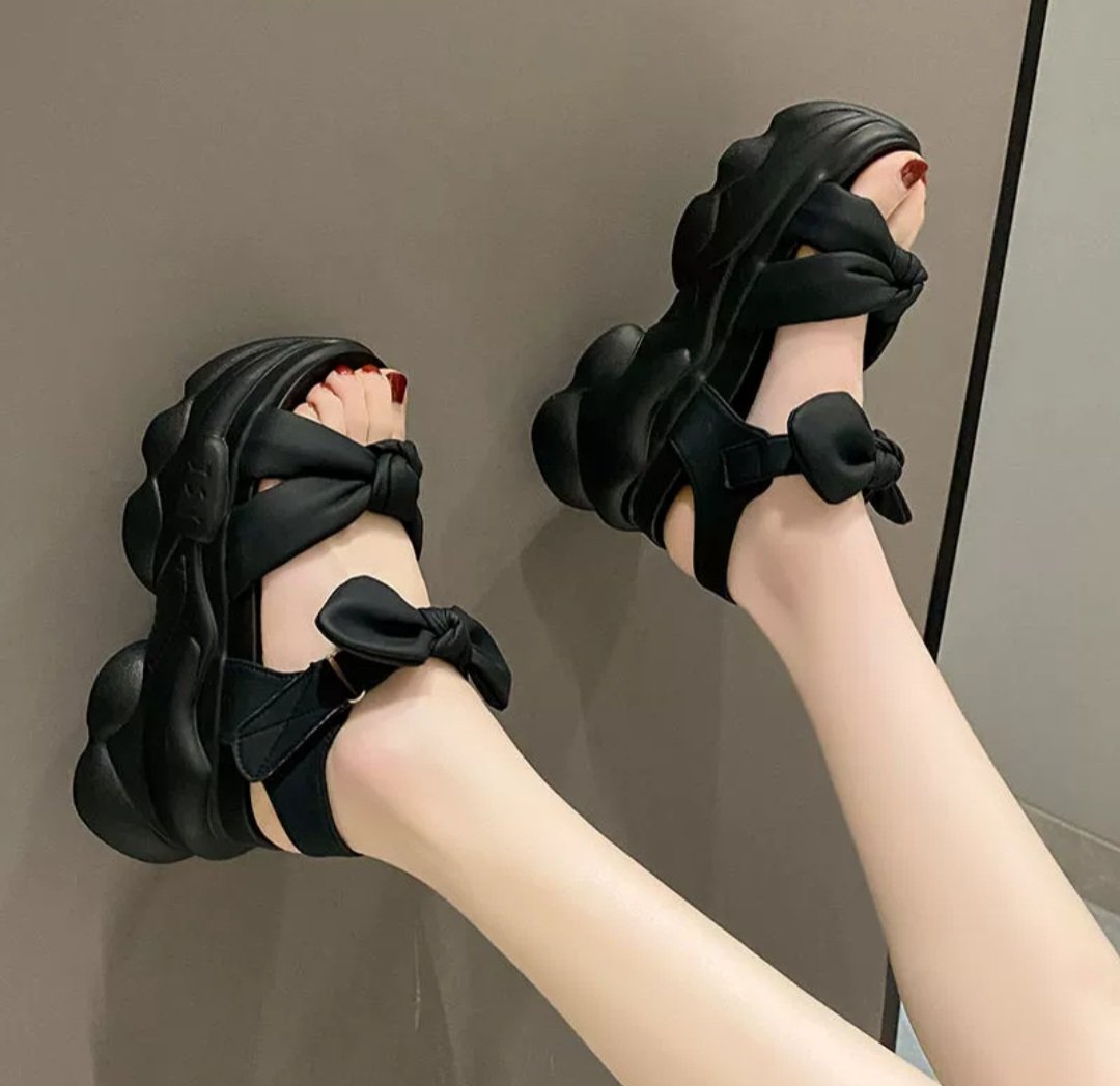 GIÀY SANDAL BM QUAI PHỐI NƠ 9P