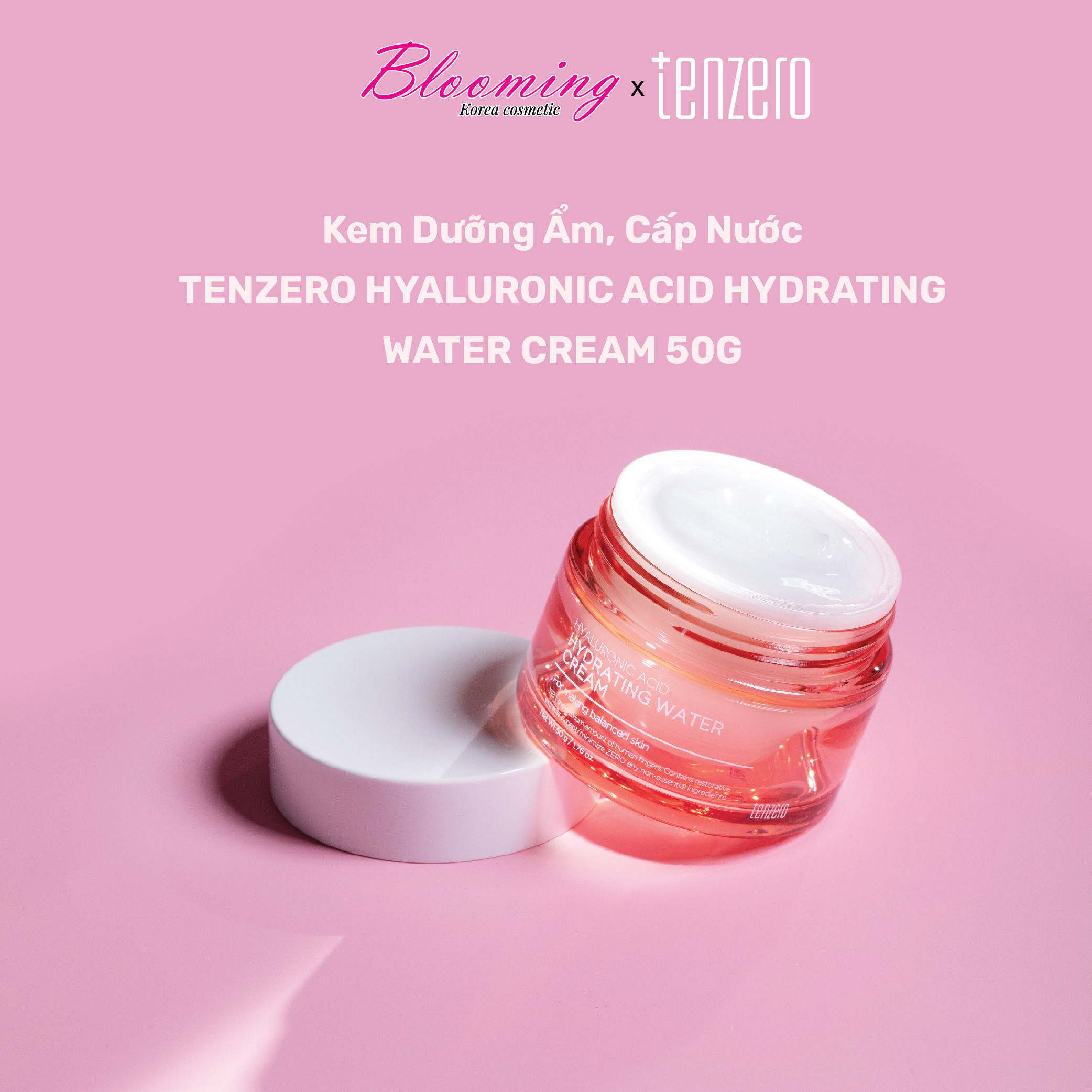 Kem Dưỡng Ẩm Tenzero Water Cream 50g