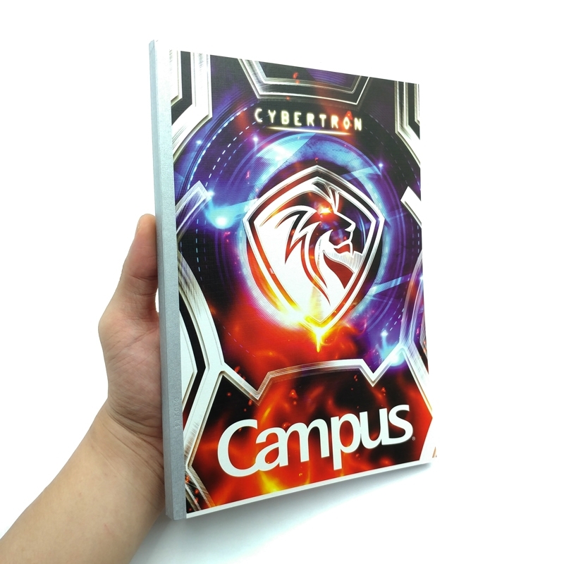 Vở Campus CYBERTRON 200 trang dòng kẻ ngang có chấm