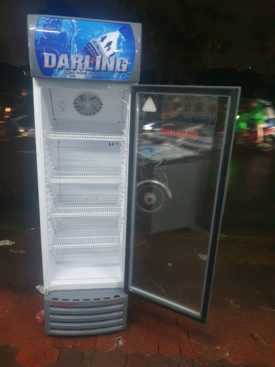 Tủ mát darling 2800a đẹp long lanh lh 0968810979 trước khi đặt hàng số lượng có hạn