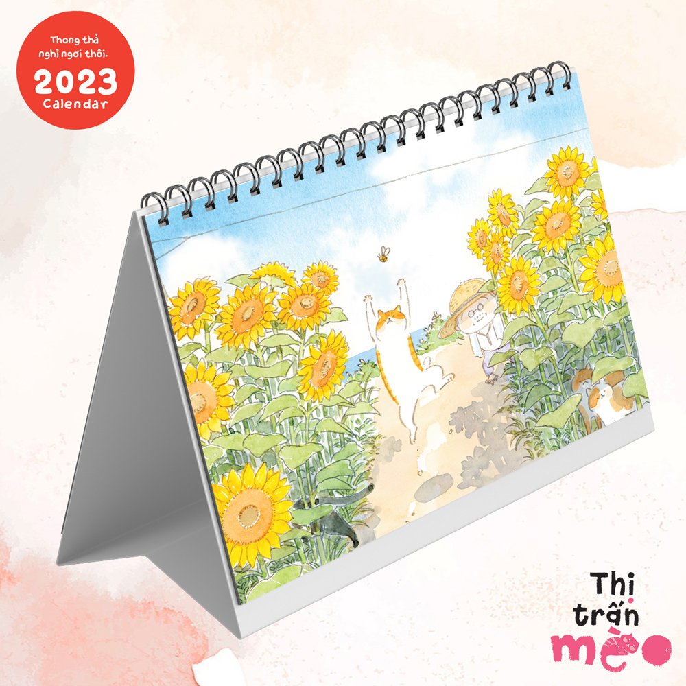 Lịch Để Bàn Thị Trấn Mèo 2023