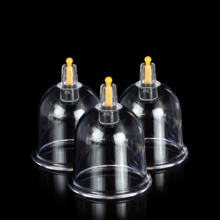Original No. 4 Tank Medium Cupping Device Vacuum Thickened Suction Type Cupping Set Accessories Household Air Tank Single Tank