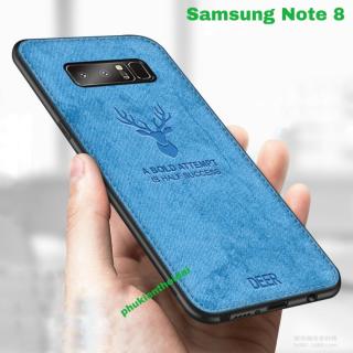 Ốp Lưng Samsung Note 8 chống sốc vải Hươu Deer thời trang cao cấp thumbnail