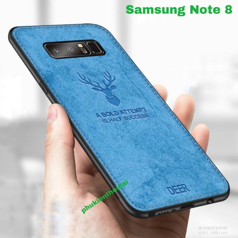 Ốp Lưng Samsung Note 8 chống sốc vải Hươu Deer thời trang cao cấp