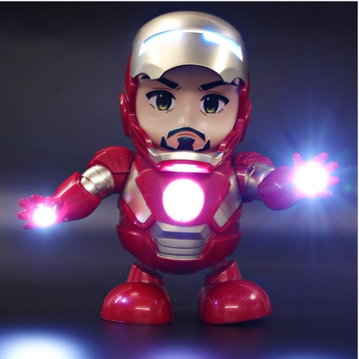 Đồ Chơi Robot Iron Man Nhảy Múa Làm Quà Tặng Cho Con