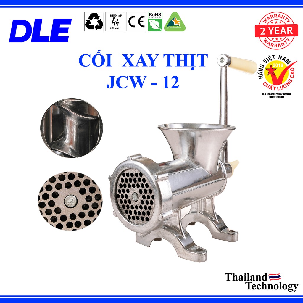 Máy Xay Thịt , Xay Cua Quay Tay Cỡ Đại Bằng Nhôm