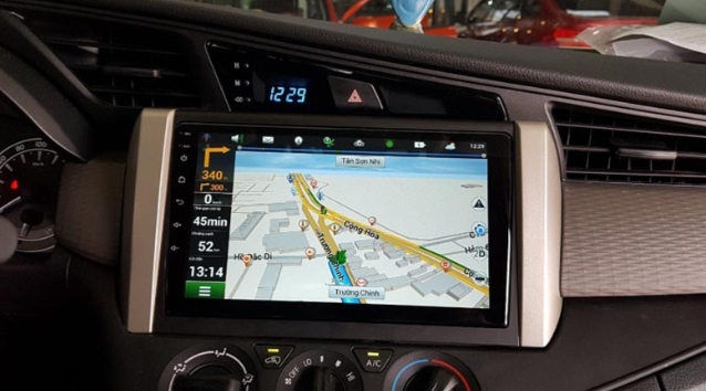 Màn hình Android cho xe TOYOTA INNOVA 2018, hệ điều hành Adroid 10. tương thích với nhiều định dạng video, hình ảnh sắc nét, âm thanh trung thực - đầu dvd xe hơi giá rẻ, cam lùi ô tô